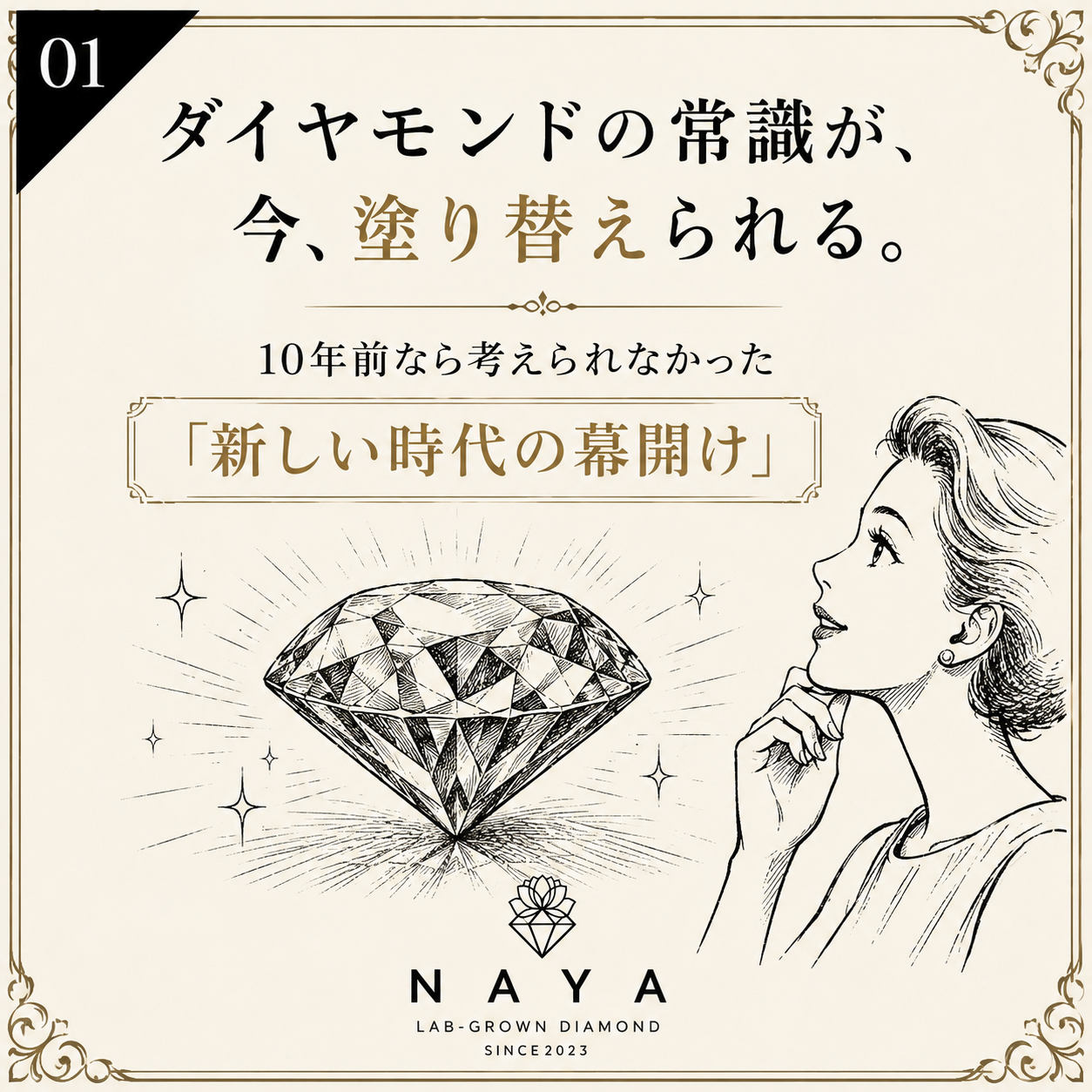 NHKでも話題に。ラボグロウンダイヤモンドが注目される理由とは
