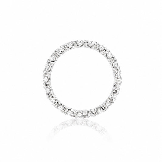 ラボグロウンダイヤモンド フルエタニティリング|約2ct|0.1ct×20ピース|プラチナ900 or 950|Fカラー VS1アップ エクセレントカット