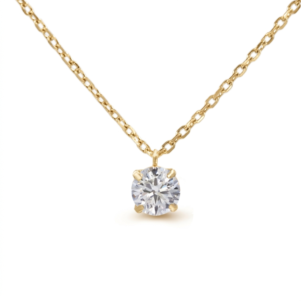 【お客様専用】ハートシェイプ フルエタニティリング K18 12号 + 0.7ct ダイヤモンドネックレス K18YG 中通し