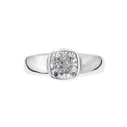 【2.03ct / Eカラー VVS2】ラボグロウンダイヤモンド リング|プラチナ|IGI鑑定書付き|14号 ND-R003