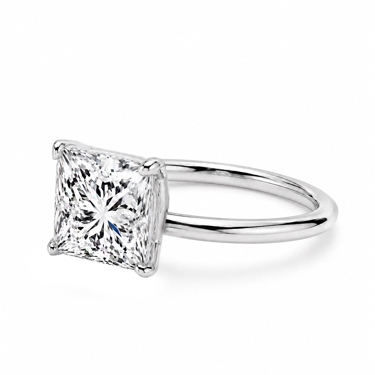 〖3.08ct / Fカラー VVS2〗ラボグロウンダイヤモンド ルース|プリンセスカット|IGI鑑定書付き|IGI: LG698543393