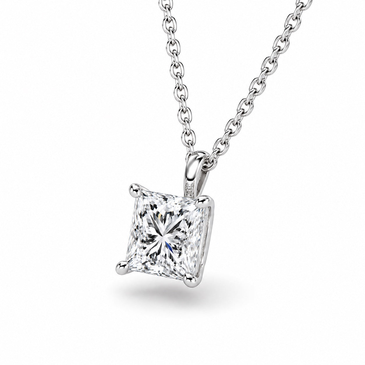 〖3.08ct / Fカラー VVS2〗ラボグロウンダイヤモンド ルース|プリンセスカット|IGI鑑定書付き|IGI: LG698543393