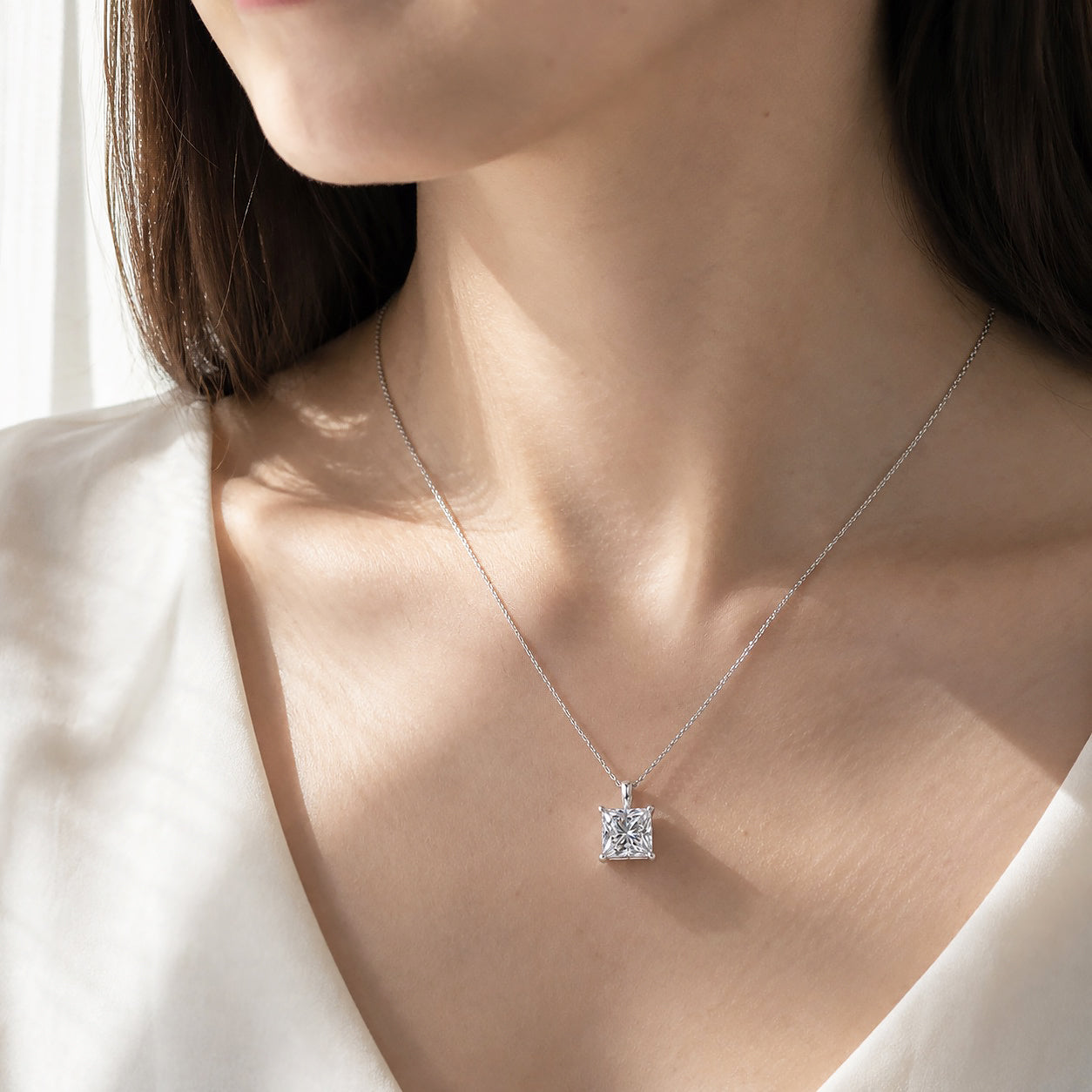 〖3.08ct / Fカラー VVS2〗ラボグロウンダイヤモンド ルース|プリンセスカット|IGI鑑定書付き|IGI: LG698543393