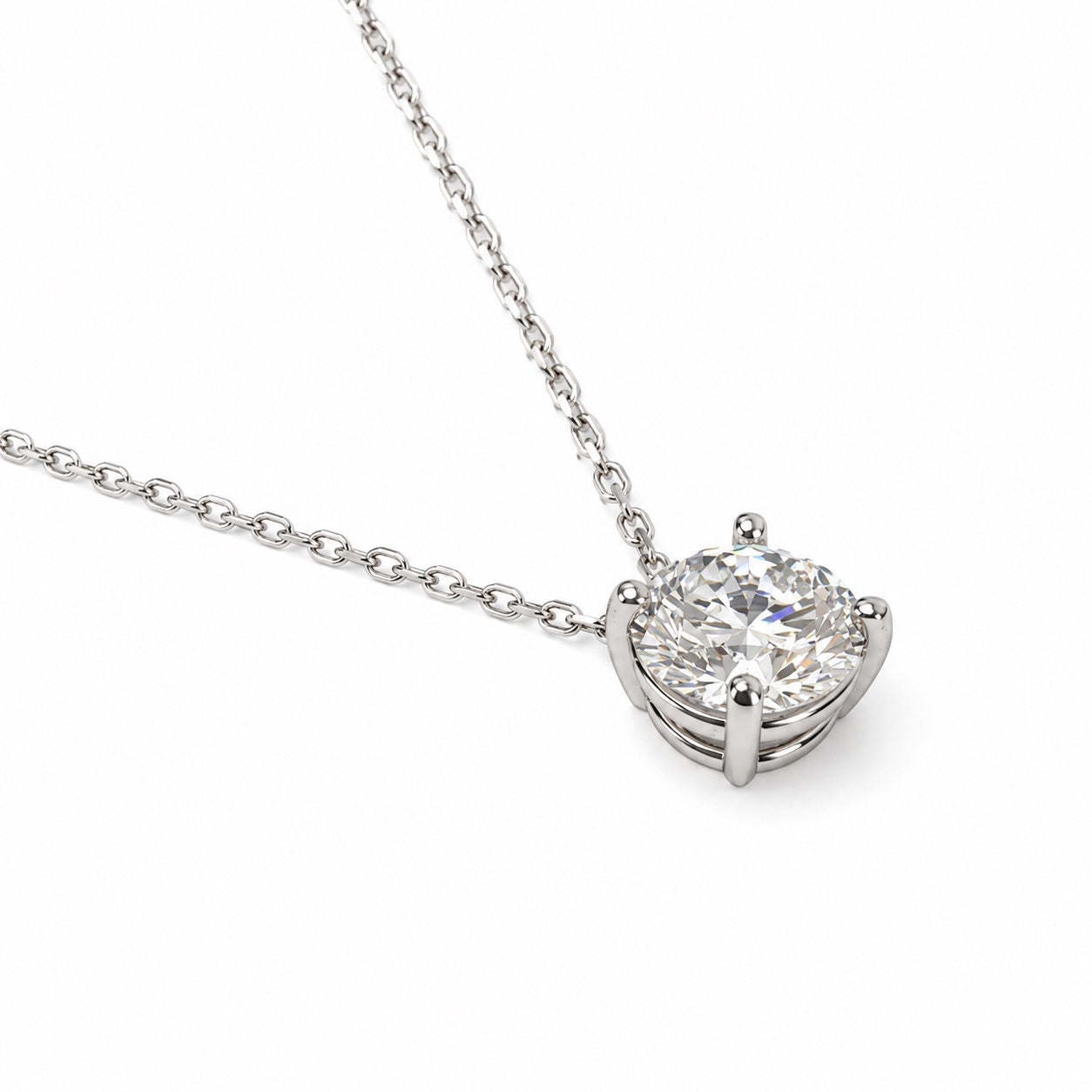 〖0.7ct / Fカラー/VS1/エクセレントカット/二段腰〗ラボグロダイヤモンド ペンダントバチカン真ん中タイプ|プラチナ900 / K18イエローゴールド|ラウンドブリリアント|鑑定書無し|定番人気 受注制作/約50日でお届け|NAYA-015