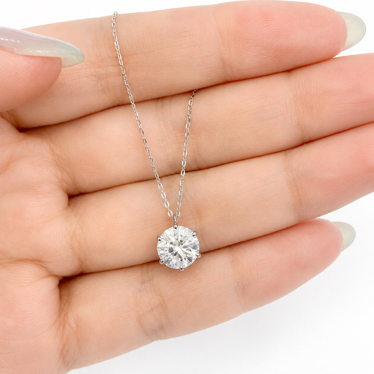 6本爪〖1.5ct / Fカラー /VS1/エクセレントカット〗ラボグロウンダイヤモンド ペンダント|プラチナ900 / K18イエローゴールド|ラウンドブリリアント|IGI鑑定書付き|定番人気 受注制作/約50日でお届け|NAYA-0242