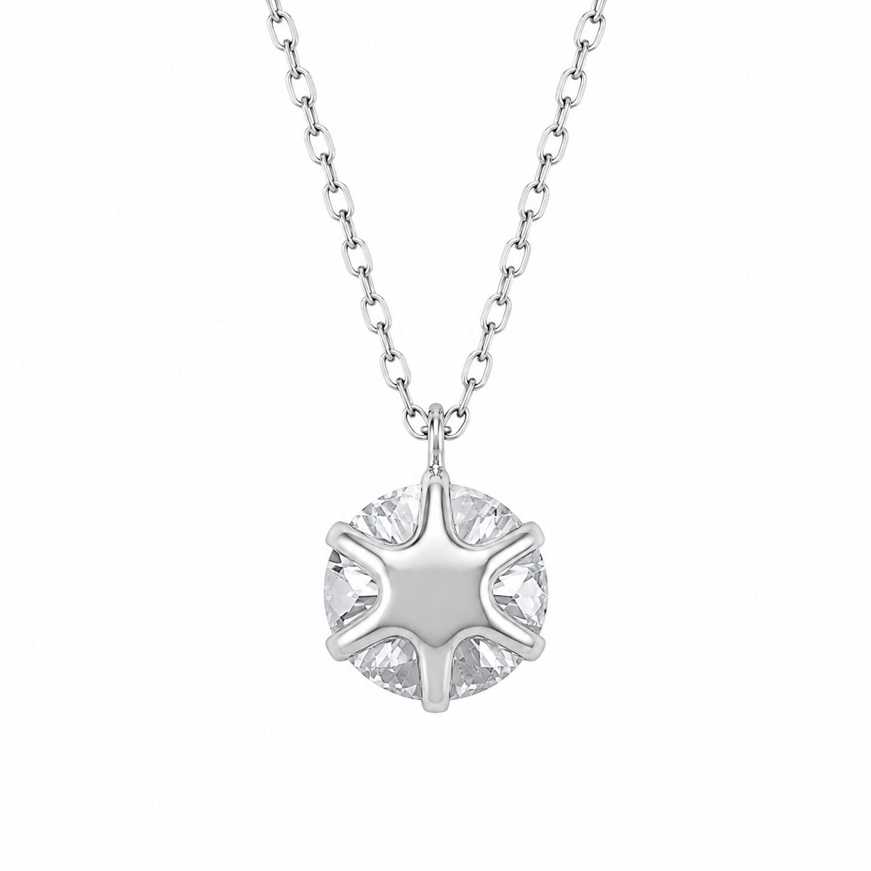 6本爪〖1.5ct / Fカラー /VS1/エクセレントカット〗ラボグロウンダイヤモンド ペンダント|プラチナ900 / K18イエローゴールド|ラウンドブリリアント|IGI鑑定書付き|定番人気 受注制作/約50日でお届け|NAYA-0242