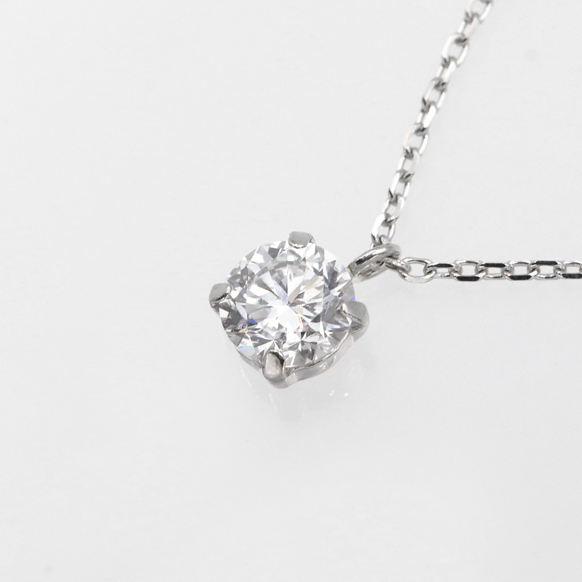 〖0.7ct / Dカラー VVS/エクセレントカット〗ラボグロウンダイヤモンド ペンダント｜プラチナ900 / K18イエローゴールド｜ラウンドブリリアント｜IGI鑑定書付き｜定番人気 受注制作／約30〜50日でお届け｜NAYA-018