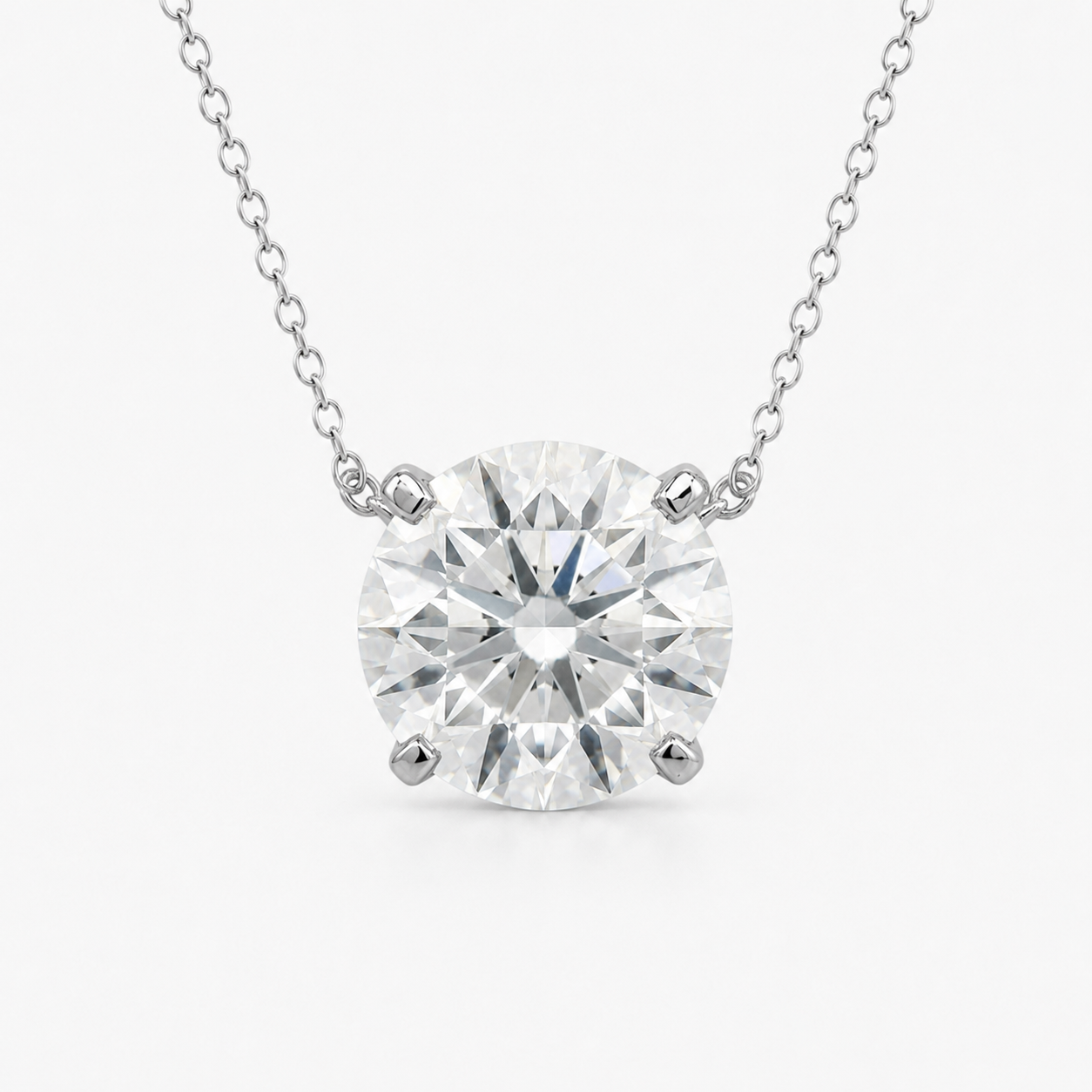 〖2ct / Dカラー VVS2 エクセレントカット〗ラボグロウンダイヤモンド ペンダント｜プラチナ900/850｜ラウンドブリリアント｜IGI鑑定書付き｜受注製造 約50日