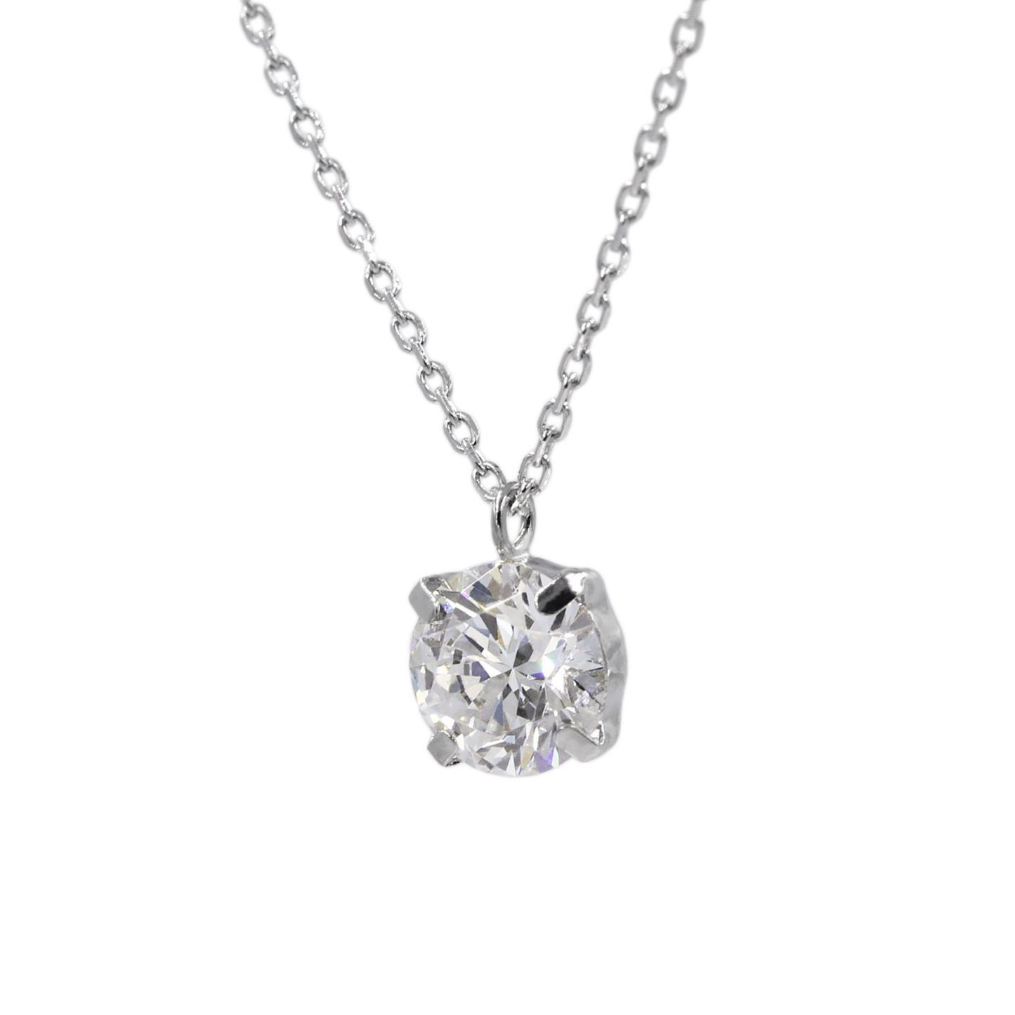 〖0.3ct / Dカラー VVS/エクセレントカット〗ラボグロウンダイヤモンド ペンダント｜プラチナ900｜ラウンドブリリアント｜IGI鑑定書付き｜定番人気 ご注文後約30日～50日で納品｜NAYA-006