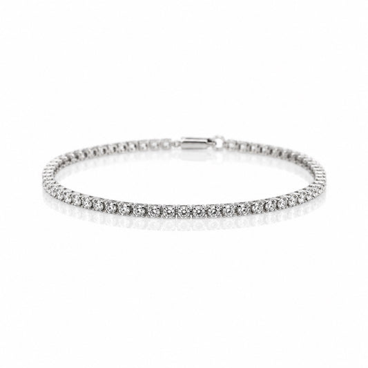 〖2.5ct〗ラボグロウンダイヤモンド テニスブレスレット｜プラチナ900｜FカラーVS1アップエクセレントカットType IIa  受注製造約50日