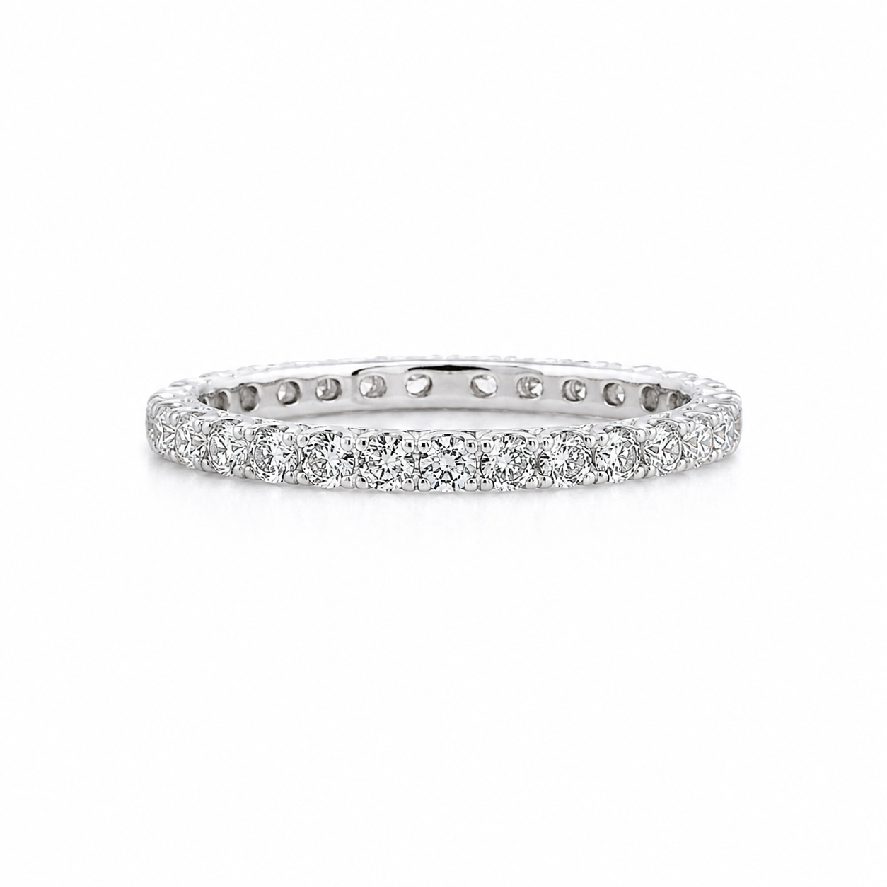 ラボグロウンダイヤモンド フルエタニティリング｜約0.5ct｜0.015ct×36ピース｜プラチナ900 or 950｜Fカラー VS1アップ エクセレントカット｜受注製造約50日