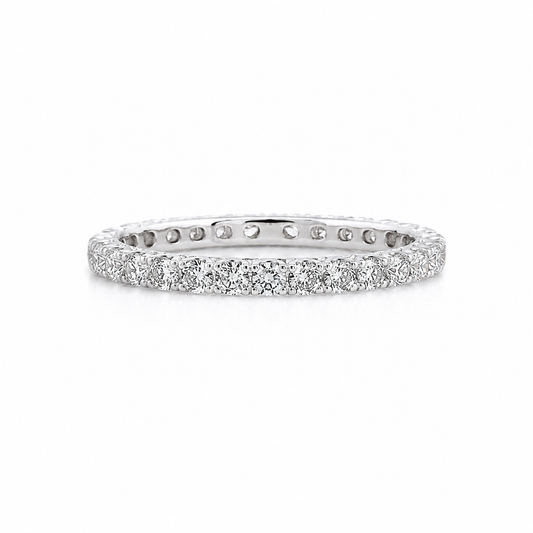ラボグロウンダイヤモンド フルエタニティリング｜約0.5ct｜0.015ct×36ピース｜プラチナ900 or 950｜Fカラー VS1アップ エクセレントカット｜受注製造約50日