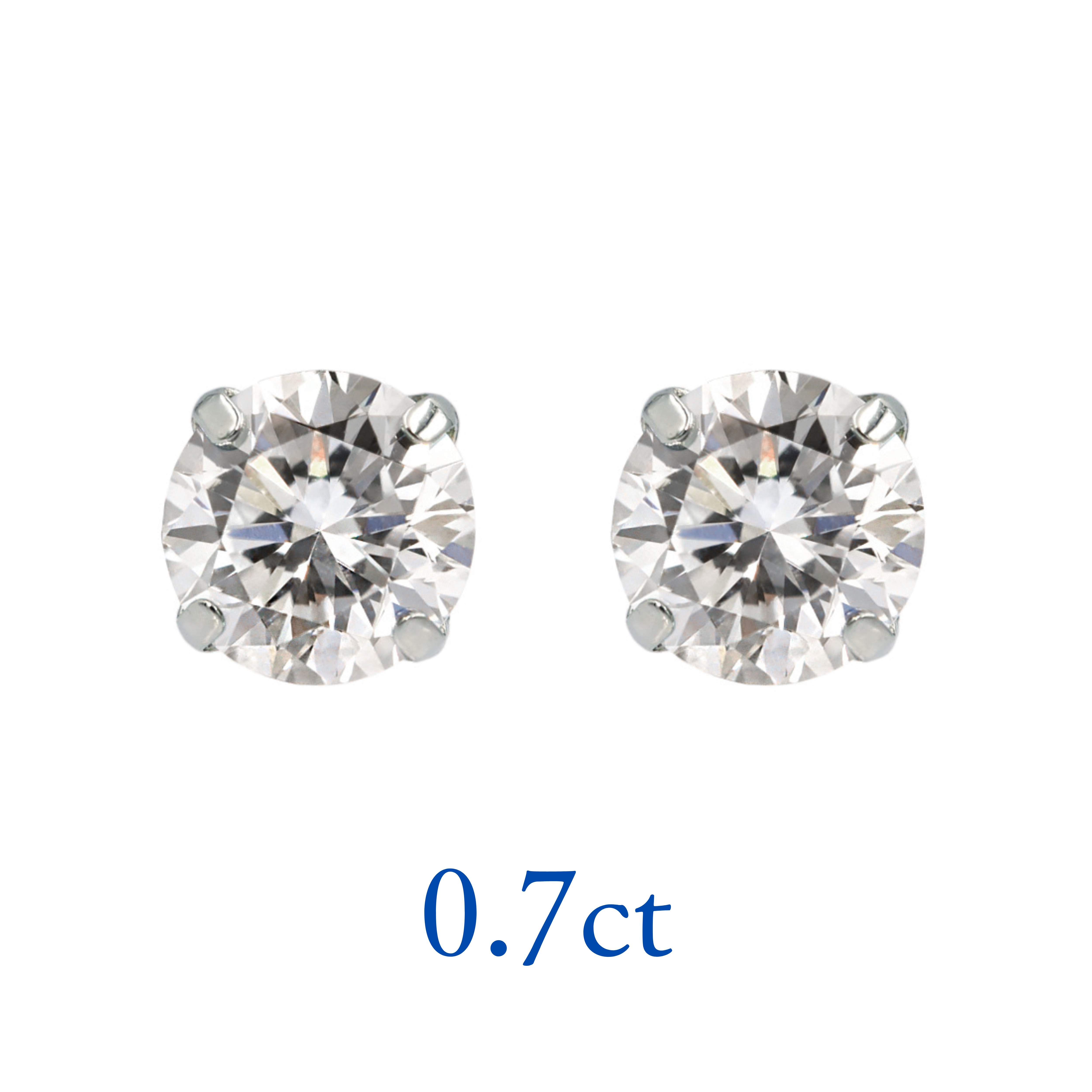【お客様専用ページ】エメラルドカット フルエタニティ 約3.8ct 13号 PT900 ＋ スタッドピアス 0.7ct×2石 PT900 Fカラー VS1