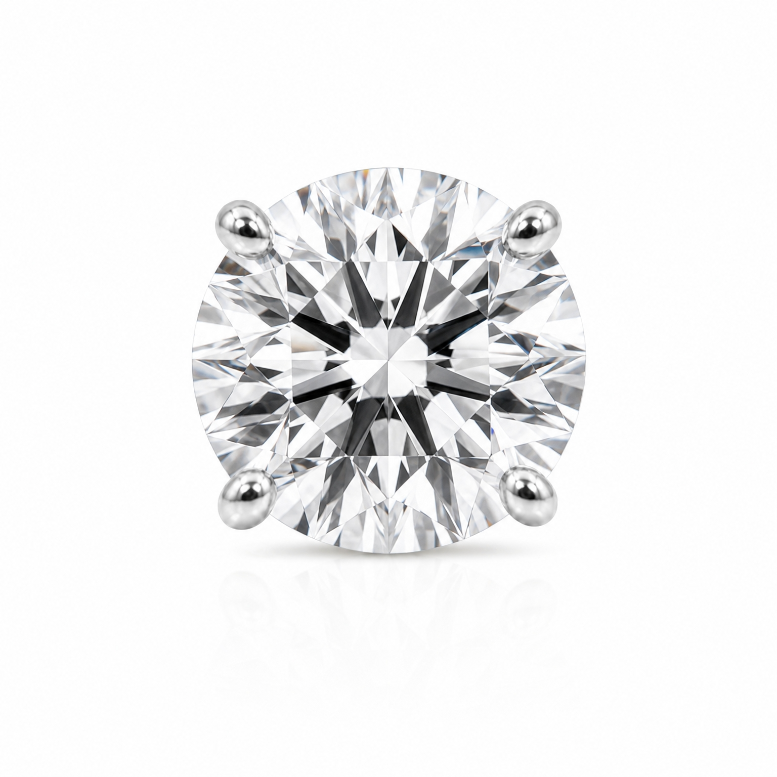 【お客様専用ページ】プリンセスカット リング ＋ ピアス片方 セット｜3ct Fカラー VVS2 脇石付き ＋ 1ct ピアス｜PT900