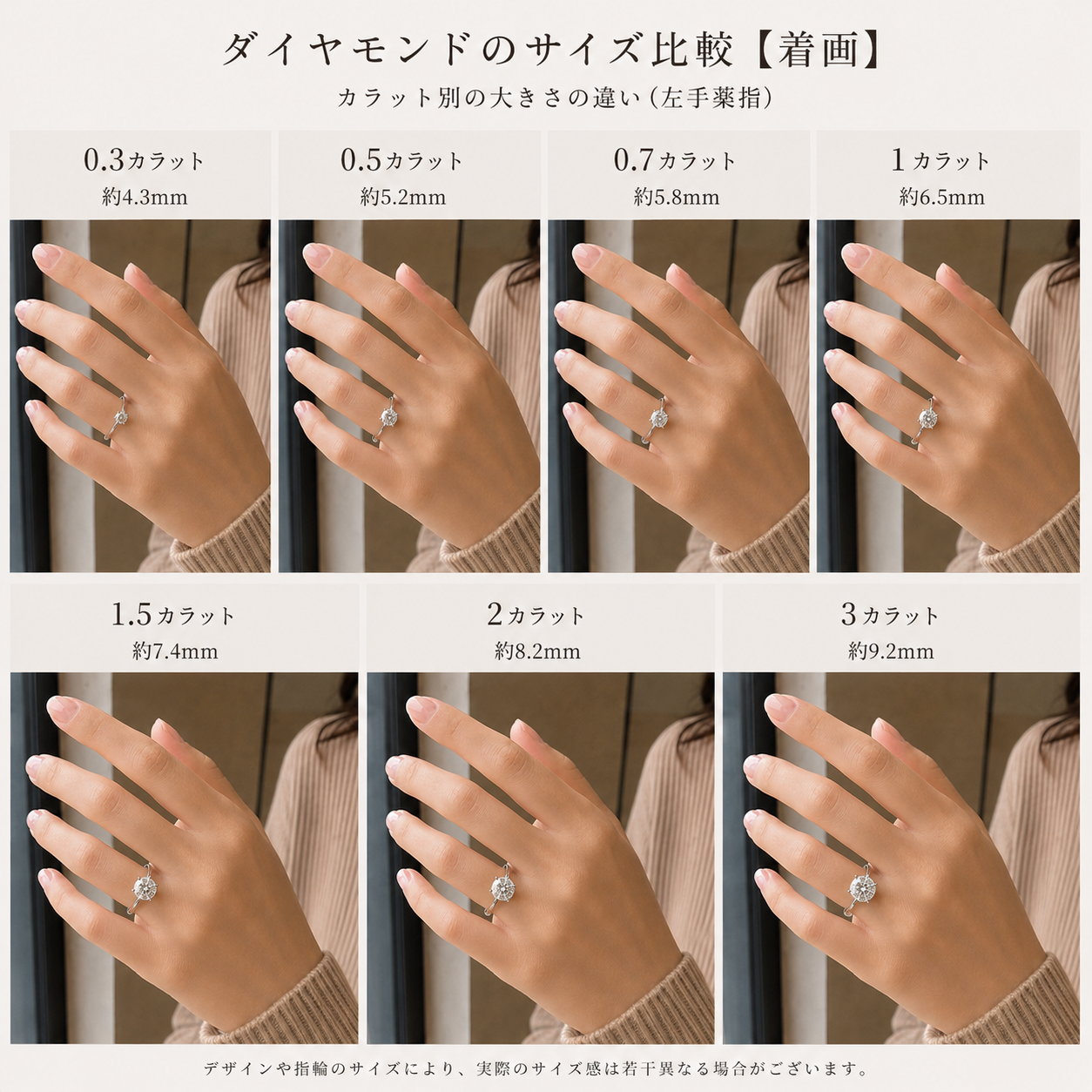 〖2ct / Eカラー VS1〗ラボグロウンダイヤモンド リング｜プラチナ900｜ラウンドブリリアント｜IGI鑑定書付き -オーダー制作・納期1−2ヶ月　ND-R009