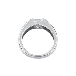 【1.09ct / Dカラー VVS1】ラボグロウンダイヤモンド リング｜プラチナ｜IGI鑑定書付き｜18号　ND-R001