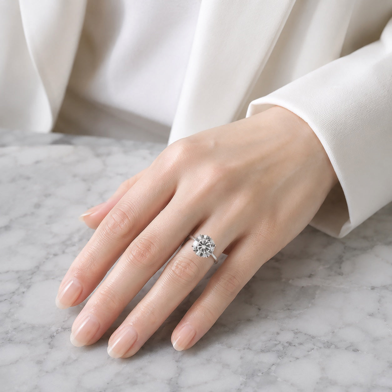〖5.02ct / Fカラー VVS2〗ラボグロウンダイヤモンド ルース｜ラウンドブリリアント（IDEAL）｜IGI鑑定書付き｜IGI: LG800605786