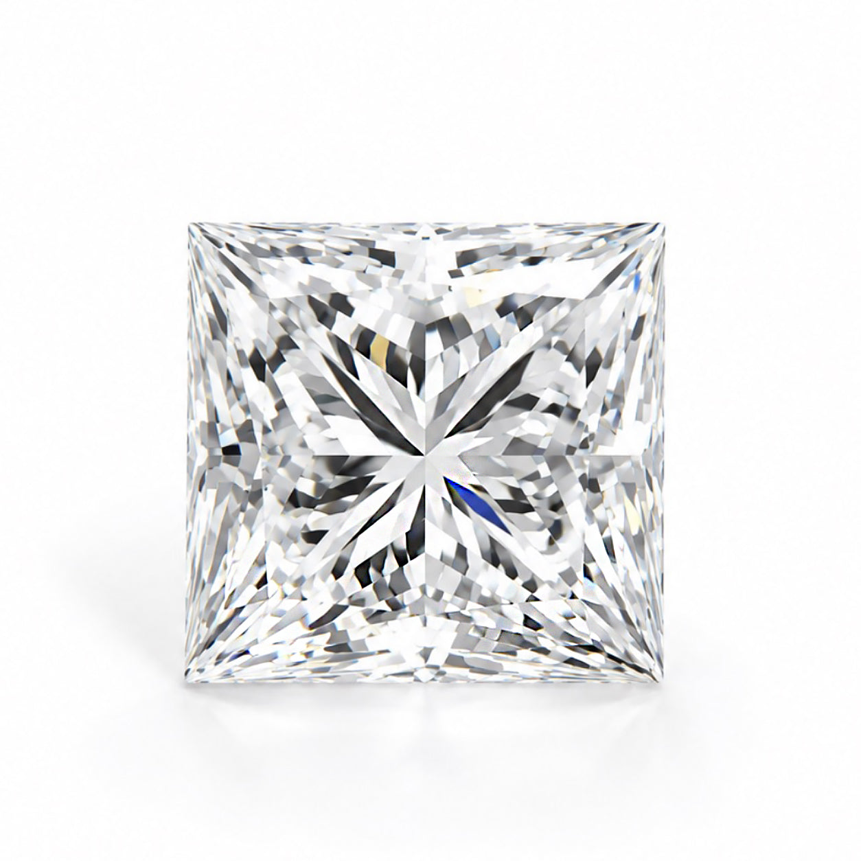 〖3.08ct / Fカラー VVS2〗ラボグロウンダイヤモンド ルース｜プリンセスカット｜IGI鑑定書付き｜IGI: LG698543393