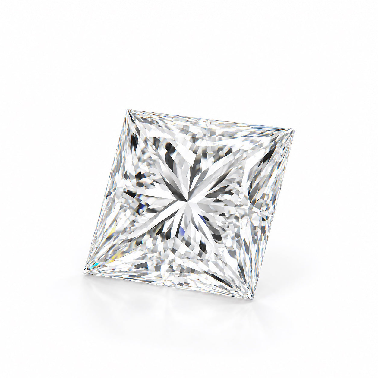 〖3.08ct / Fカラー VVS2〗ラボグロウンダイヤモンド ルース｜プリンセスカット｜IGI鑑定書付き｜IGI: LG698543393